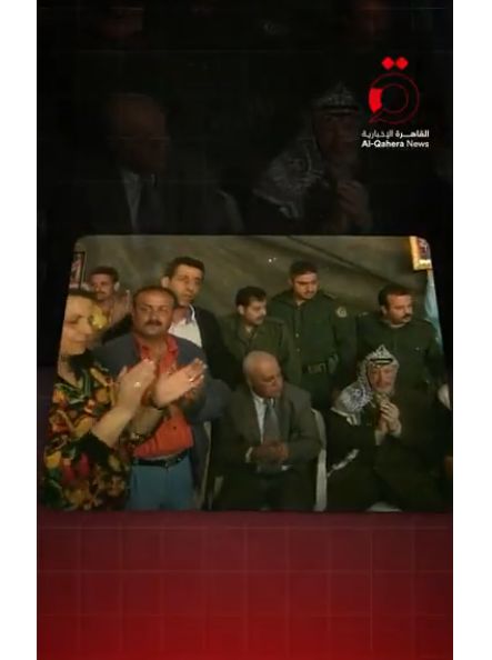 مروان البرغوثي مع ياسر عرفات