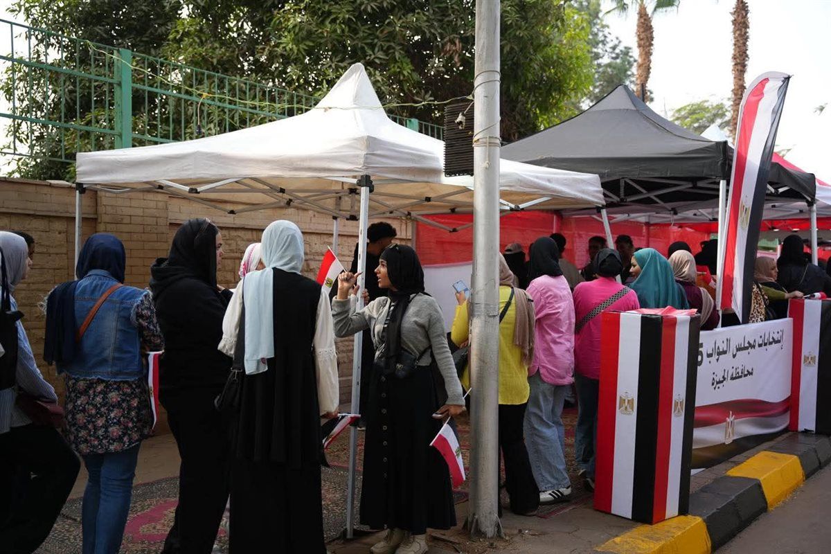 السيدات تكتسحن لجان الهرم في انتخابات النواب