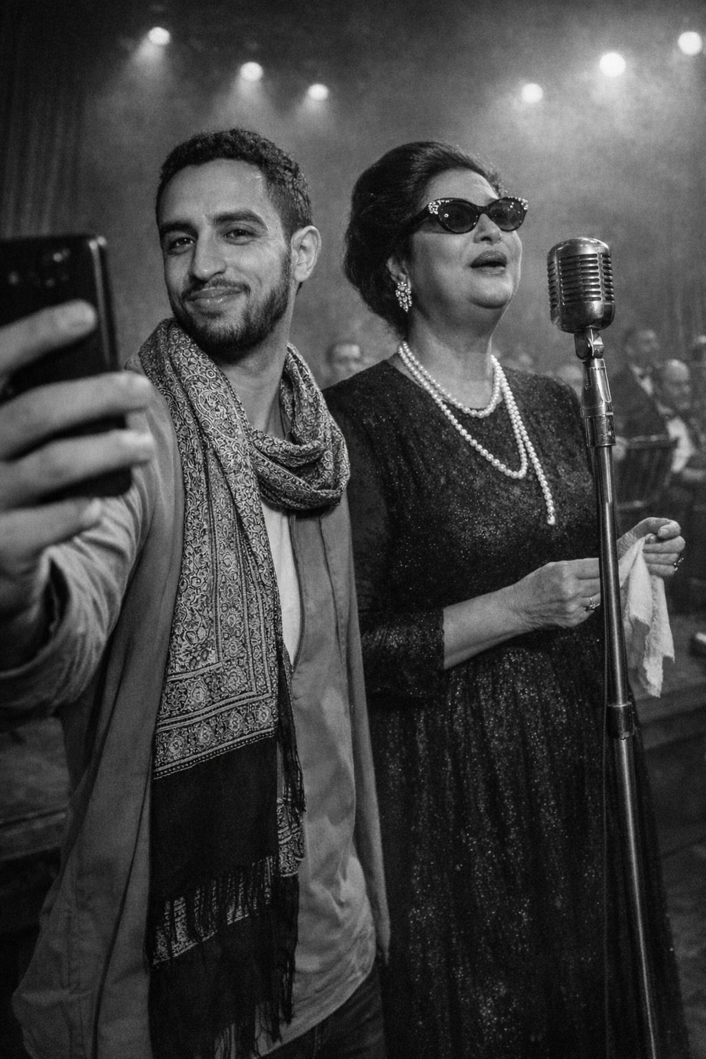 سيلفى مع أم كلثوم سيلفى مع أم كلثوم