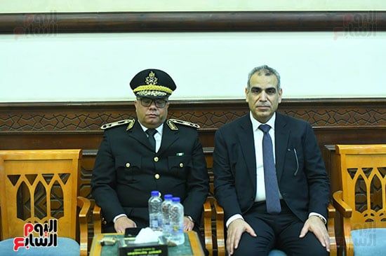 مندوب رئاسة الجمهورية والدكتور عبد الواحد النبوي وزير الثقافة الاسبق