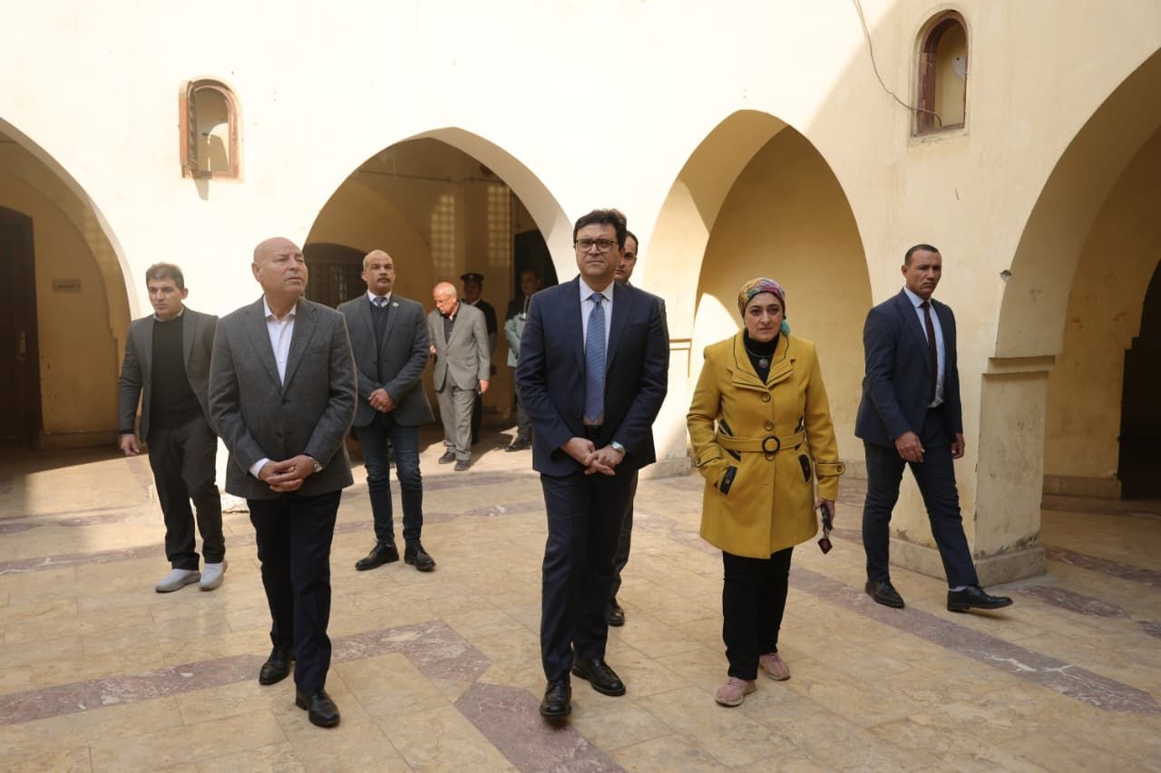 جانب من الزيارة