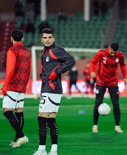 احماء منتخب مصر