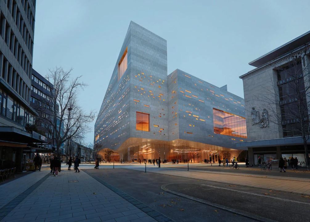 تصور لشكل الأوبرا الخارجي