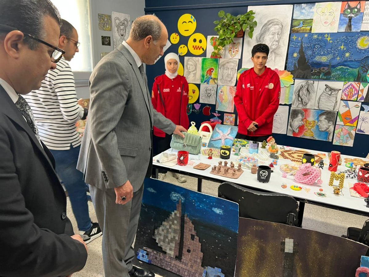 جانب من الزيارة 