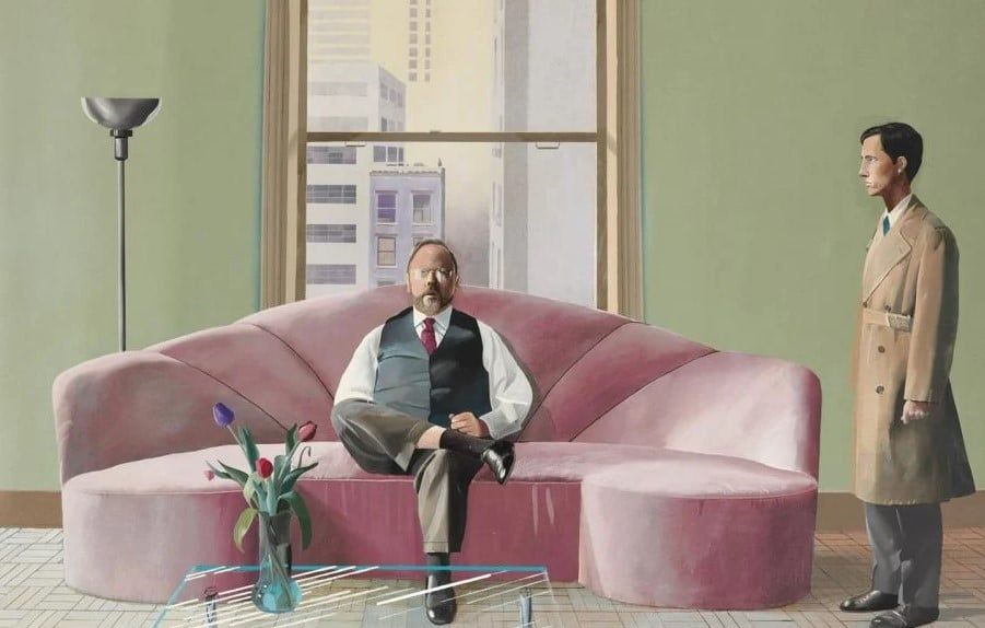 لوحة هنري جيلدزهلر وكريستوفر سكوت (1969)