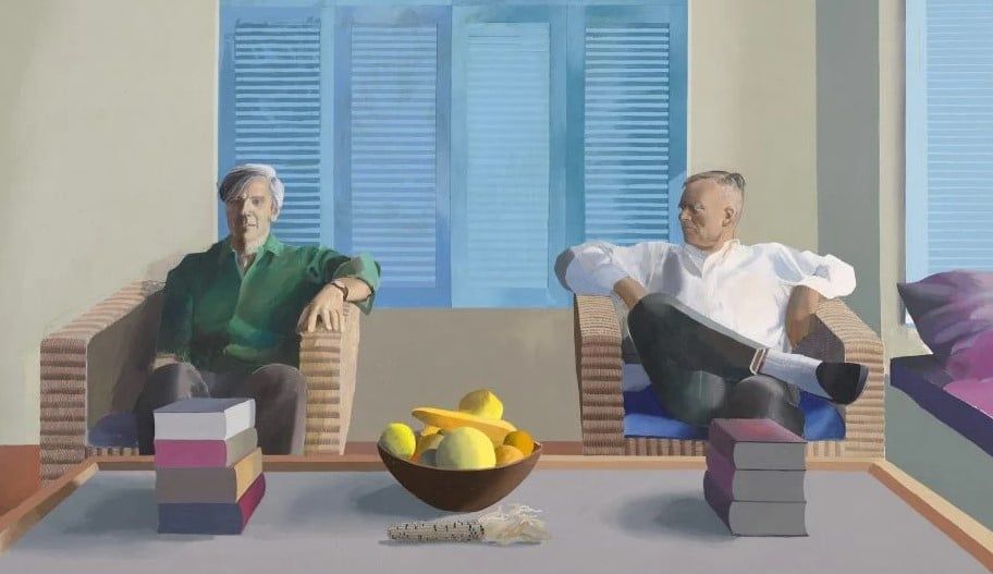 لوحة كريستوفر إيشروود ودون باتشاردي (1968)