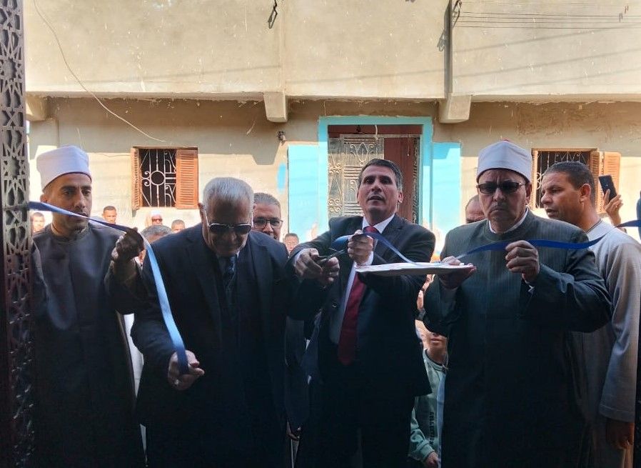 إفتتاح مسجد الرحمن ببني سويف عقب إحلاله وتجديده