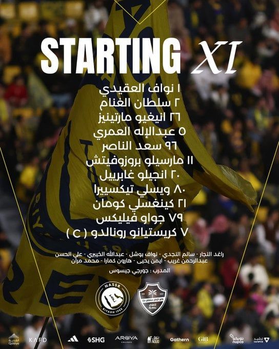 تشكيل النصر تشكيل النصر