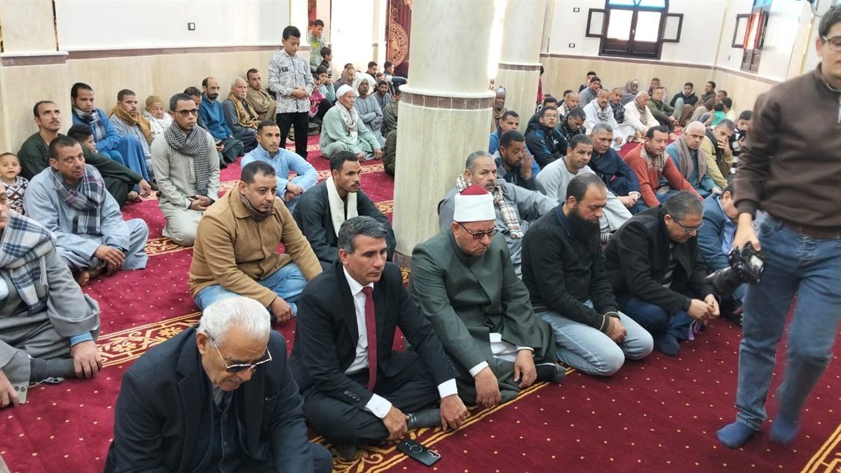 إفتتاح مسجد الرحمن ببني سويف عقب إحلاله وتجديده