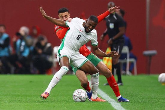 مباراة نيجيريا والمغرب نصف نهائى أم أفريقيا