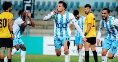 زلاكة يتقدم لبيراميدز بهدف فى مرمى نهضة بركان من صناعة ناصر ماهر