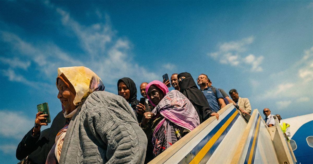 العودة إلى الخرطوم: أول رحلة جوية من بورتسودان بعد الحرب (صور)