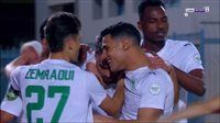 المصري ضد الزمالك.. صلاح محسن يسجل هدف التعادل لـ المصري البورسعيدي في مرمى الزمالك من ركلة جزاء