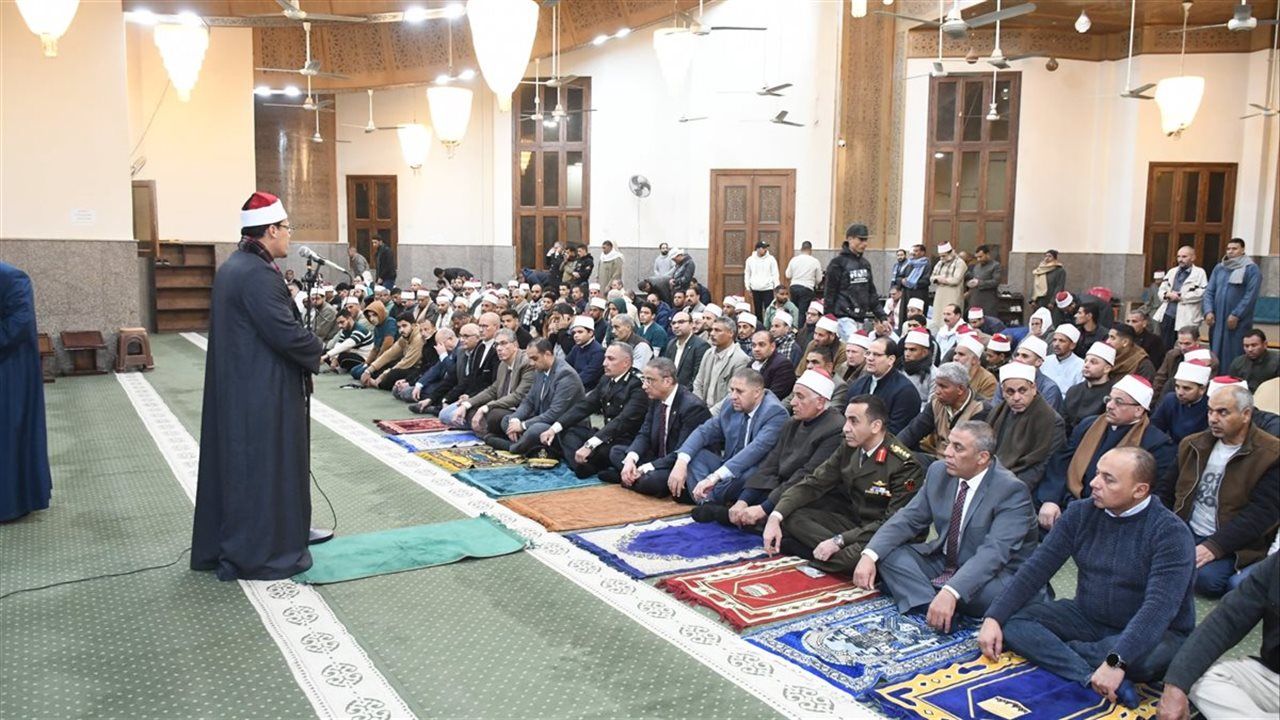 محافظ الفيوم يشهد احتفالية الأوقاف بليلة النصف من شعبان