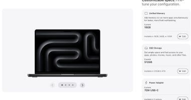 تجربة شراء أكثر مرونة: أبل تتيح تصميم جهاز Mac من الصفر