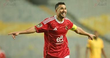 تريزيجيه يسجل هدف التعادل للأهلى بمرمى البنك بالدورى (1-1)
