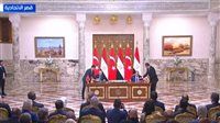الرئيس السيسي ونظيره التركي يوقعان على البيان المشترك لمجلس التعاون الاستراتيجي رفيع المستوى بين البلدين