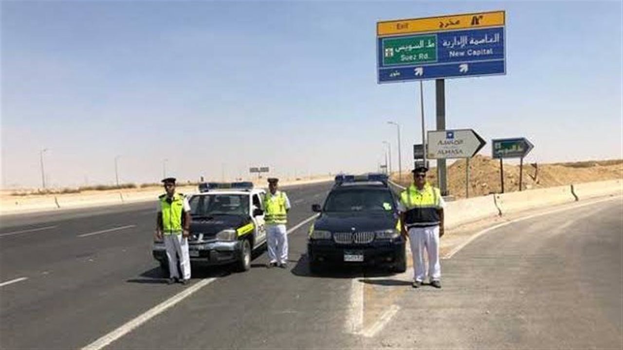 ضبط 734 مخالفة مرورية متنوعة بالطريق الدائرى الإقليمى
