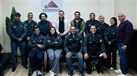 منتخب الريشة الطائرة البارالمبي يغادر للمشاركة في بطولة العالم بالبحرين
