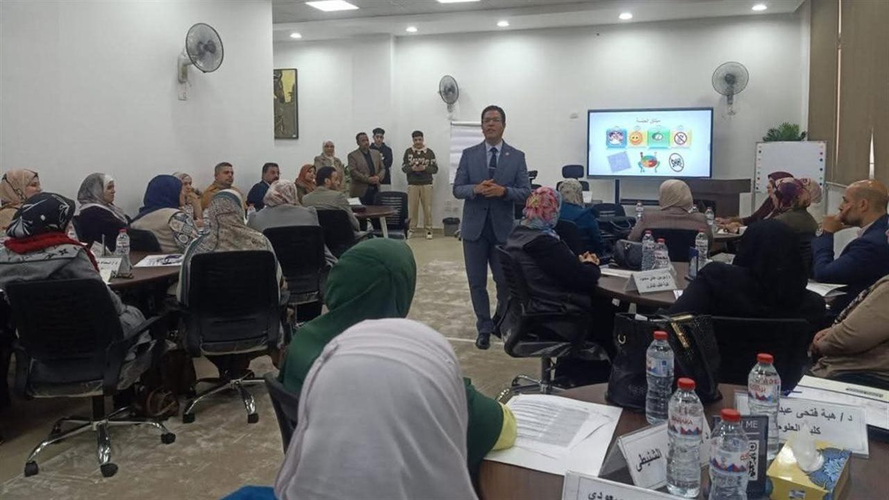 رئيس جامعة بنها يفتتح فعاليات دورة إعداد المدربين TOT