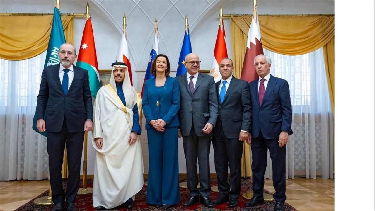وزراء خارجية 5 دول عربية يؤكدون ضرورة الالتزام باتفاق وقف إطلاق النار في غزة