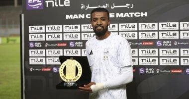 كالوشا يحصد جائزة رجل مباراة إنبى وبتروجت فى الدوري