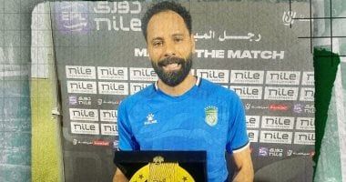 محمود جنش رجل مباراة طلائع الجيش والاتحاد السكندرى بالدورى