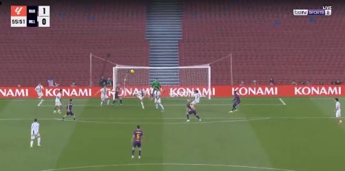 برشلونة ضد مايوركا.. ملخص اهداف ونتيجة مباراة برشلونة وريال مايوركا في الدوري الاسباني بعد مرور 55 دقيقة