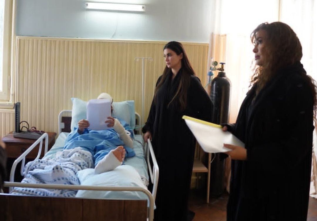 أول رد فعل من هدى الإتربي بعد الزج بإسمها في خلافات مسلسل مناعة.. صور