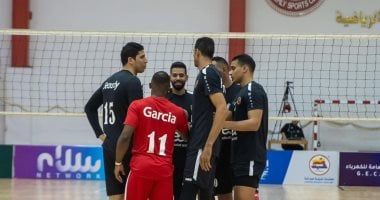 الأهلى يهزم هليوبوليس فى دورى سوبر الطائرة