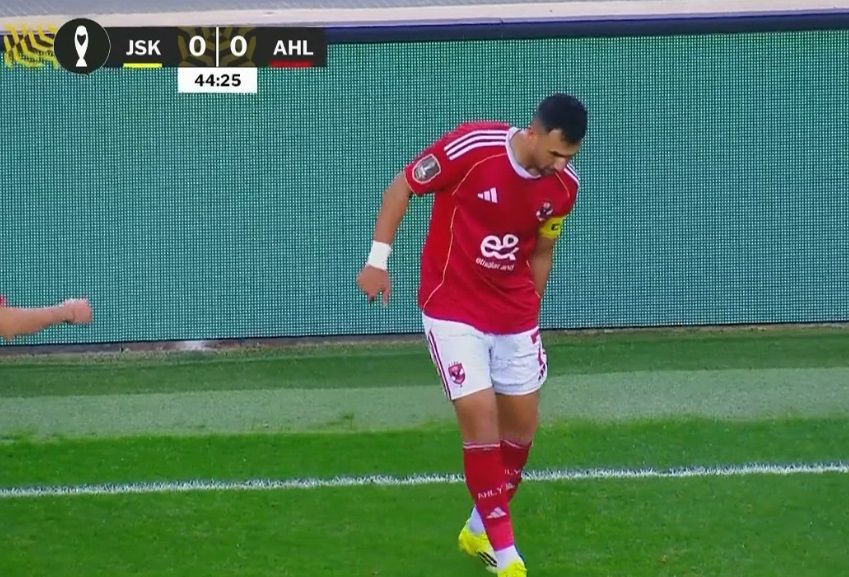 الاهلي.. إصابة تريزيجيه وخروجه من مباراة الأهلي وشبيبة القبائل قبل نهاية الشوط الأول
