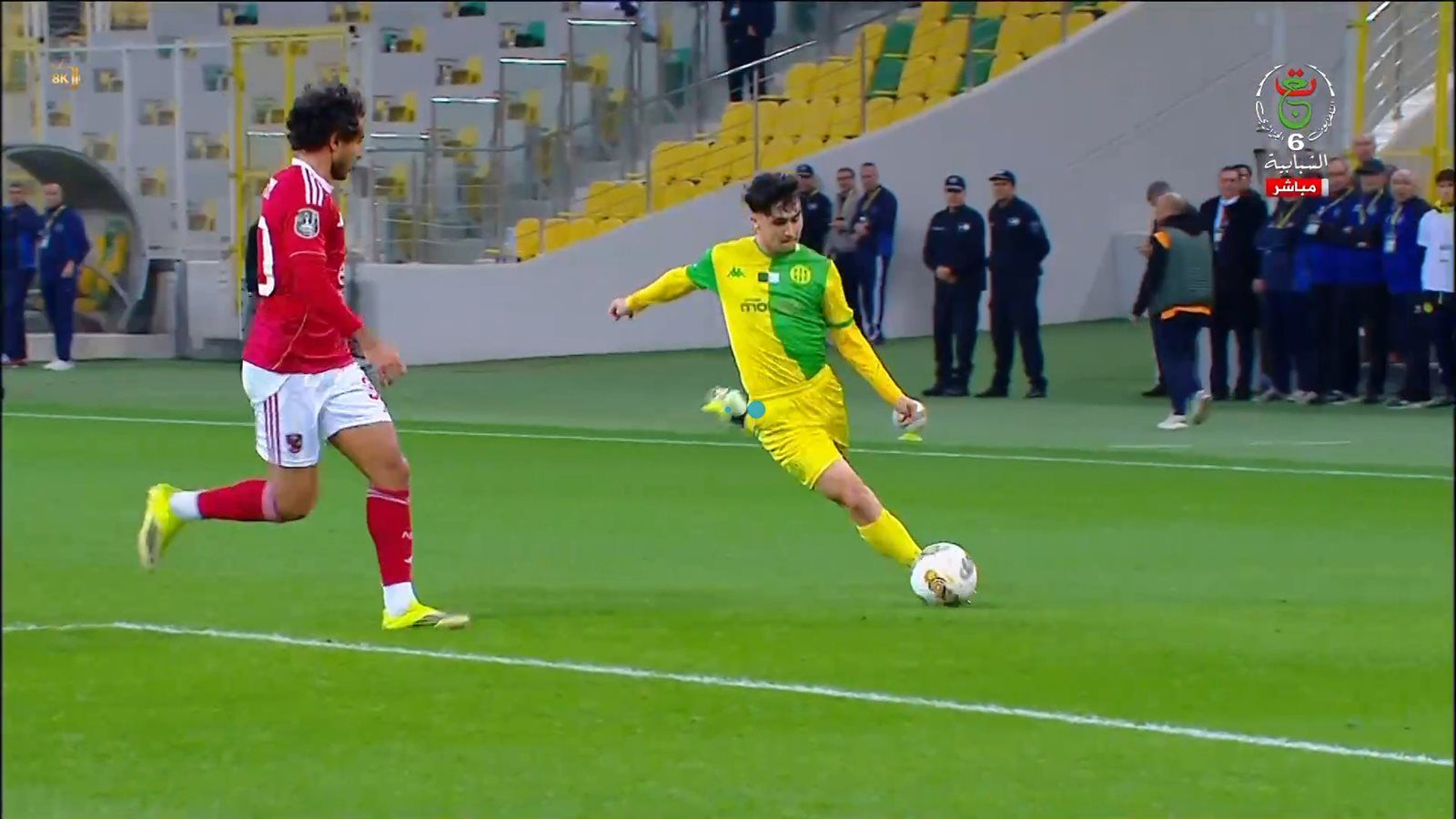 الاهلي.. استمرار التعادل السلبي بين الاهلي وشبيبة القبائل في دوري أبطال إفريقيا بعد مرور 40 دقيقة