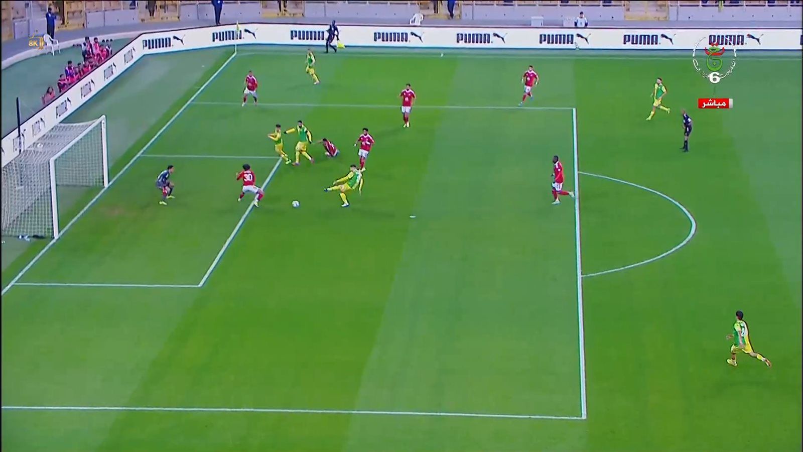 الاهلي.. التعادل السلبي بين الاهلي وشبيبة القبائل في دوري أبطال إفريقيا بعد مرور 25 دقيقة