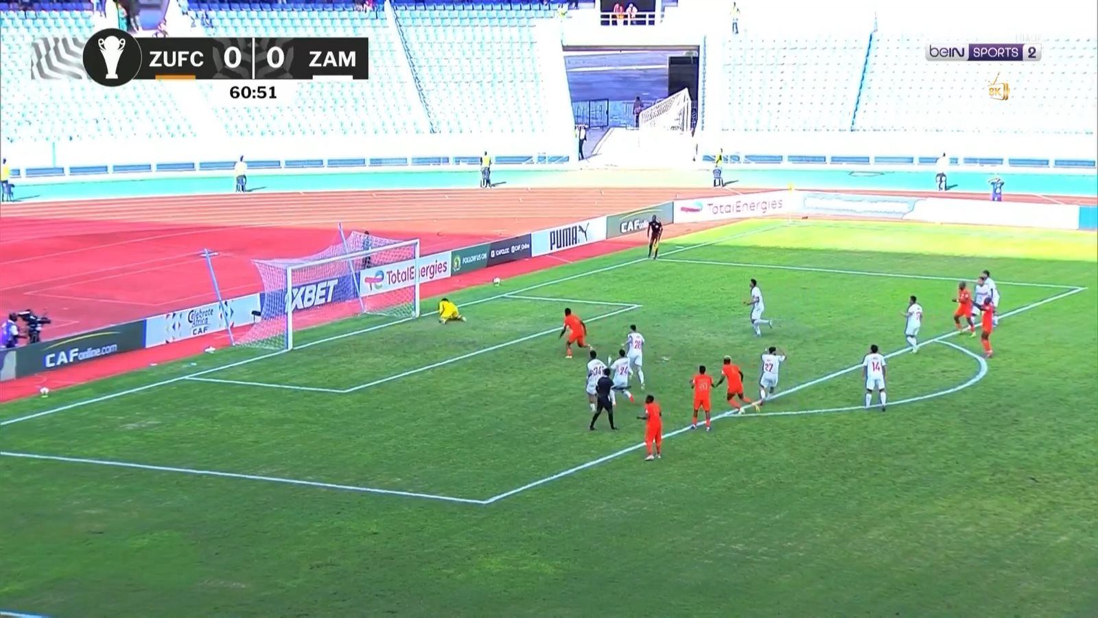 الزمالك.. أمين هيفر يسجل الهدف الأول لـ زيسكو الزامبي أمام الزمالك في الكونفدرالية