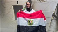 نيفين صالح تحصد برونزية كأس العرب للتايكوندو بالإمارات