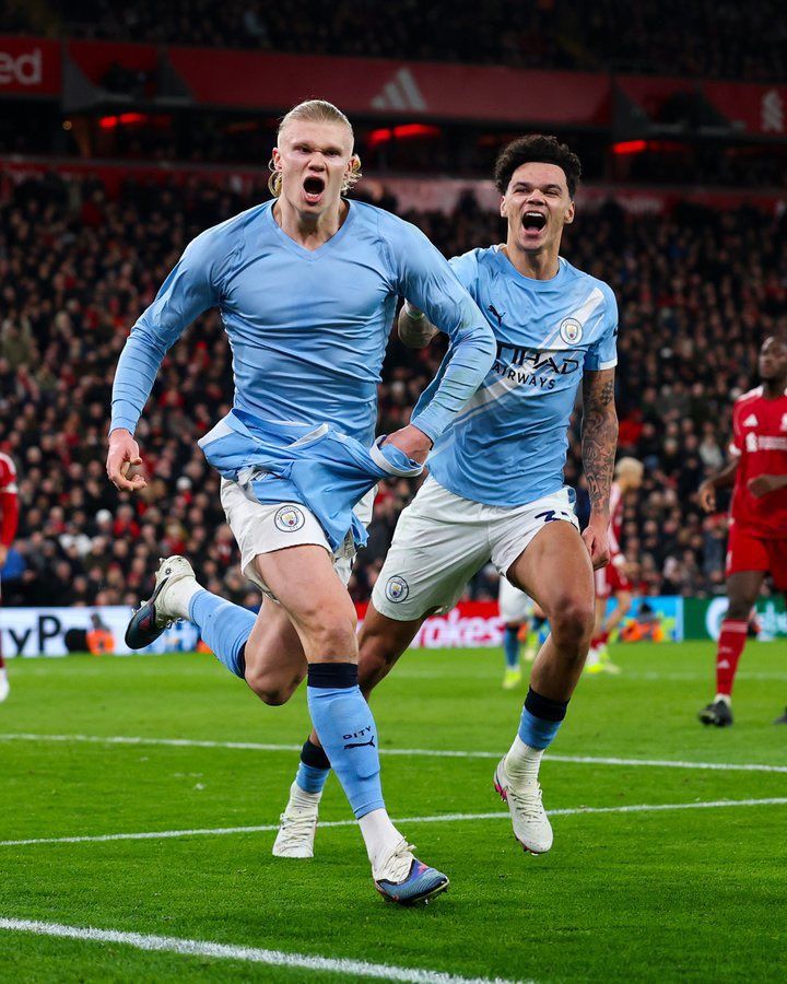 ليفربول.. ملخص اهداف ونتيجة مباراة ليفربول ومان سيتي في الدوري الإنجليزي الممتاز