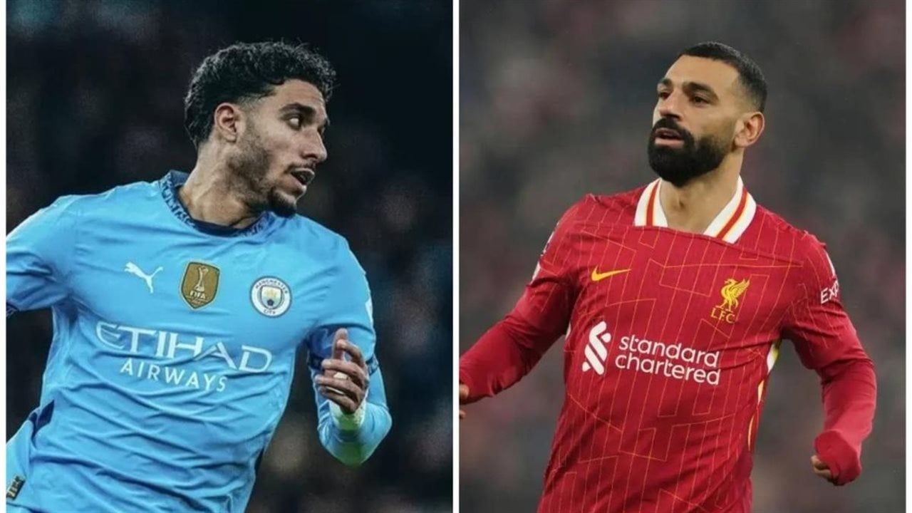 ليفربول يستضيف مانشستر سيتى بحضور محمد صلاح وعمر مرموش