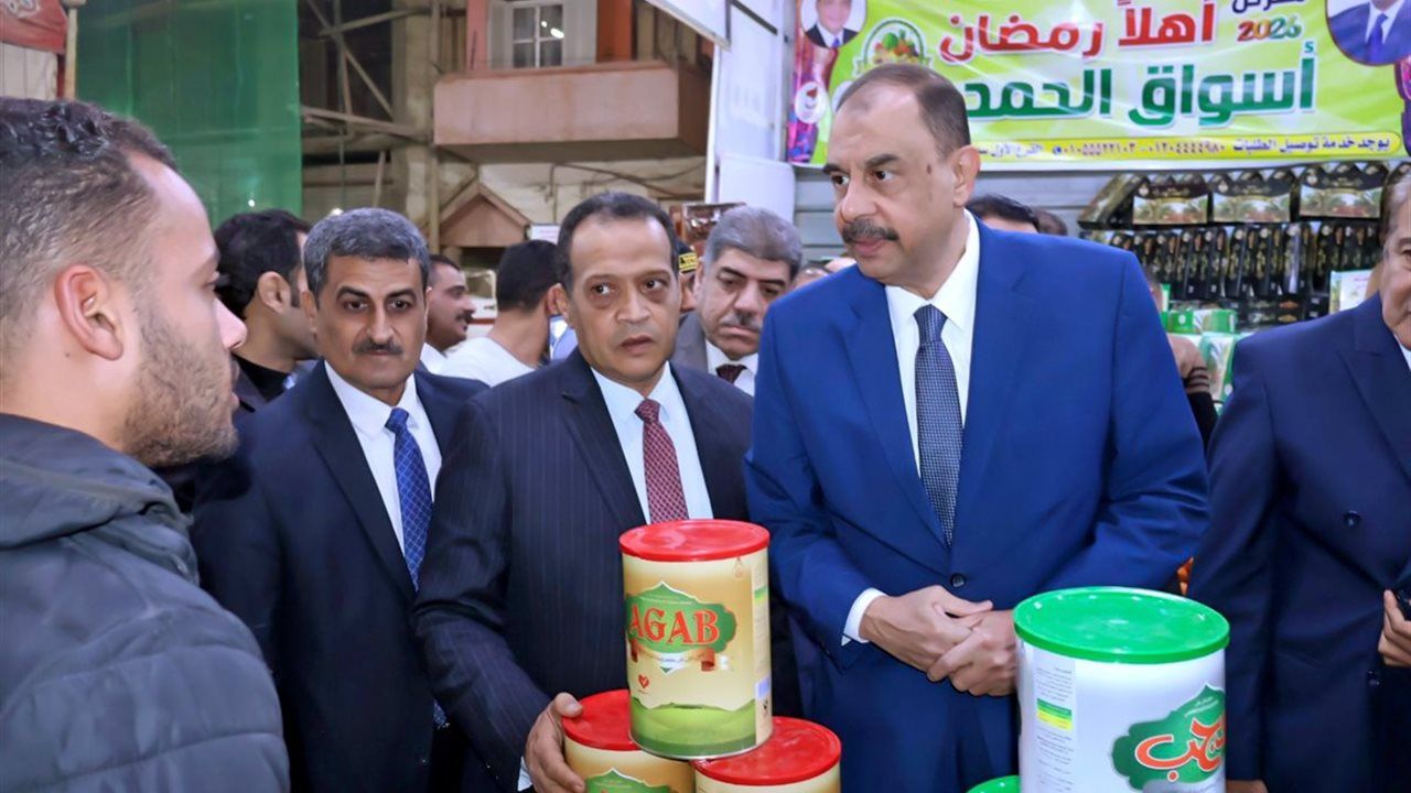 محافظ سوهاج يفتتح معرض "أهلًا رمضان" الرئيسي