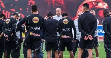 مران الأهلى.. توروب يحاضر اللاعبين وتدريبات خططية استعدادا للإسماعيلى