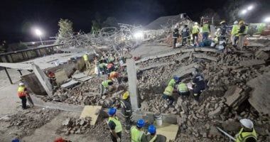 ارتفاع حصيلة ضحايا انهيار مبنى فى طرابلس لـ 14 شخصا