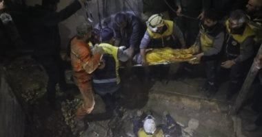 انتشال جثث 4 أشخاص علقوا داخل حفرة عميقة أثناء البحث عن آثار فى جبلة السورية