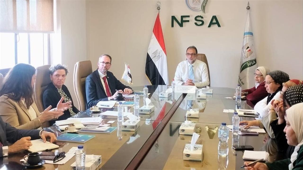 رئيس الهيئة القومية لسلامة الغذاء يستقبل وفدًا دنماركيًا لبحث التعاون الفني
