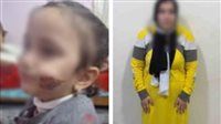 طفلة بوجه محترق.. ضبط أم اعتدت على ابنتها في كفر الشيخ