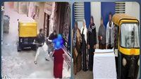 شهرن بزوجته.. ضبط سائق تعدى بالضرب على 3 سيدات بعضا خشبية في الشرقية