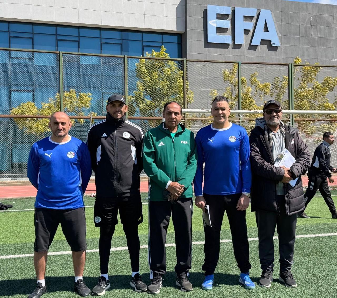 تدريبات عملية وذهنية في اليوم الثالث لدورة حراس المرمى