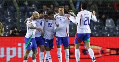 التشكيل الرسمي لمباراة إيطاليا ضد أيرلندا الشمالية فى ملحق كأس العالم 2026