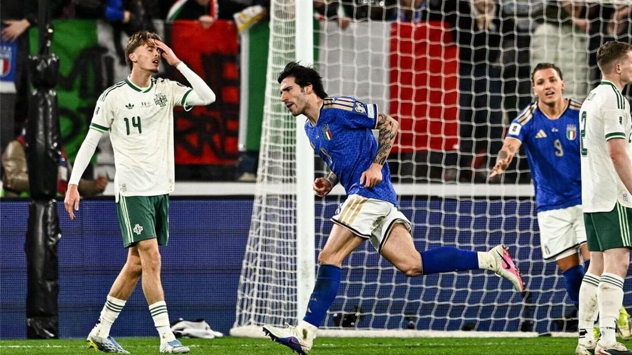 إيطاليا تهزم أيرلندا الشمالية بثنائية وتتأهل لنهائي ملحق كأس العالم 2026