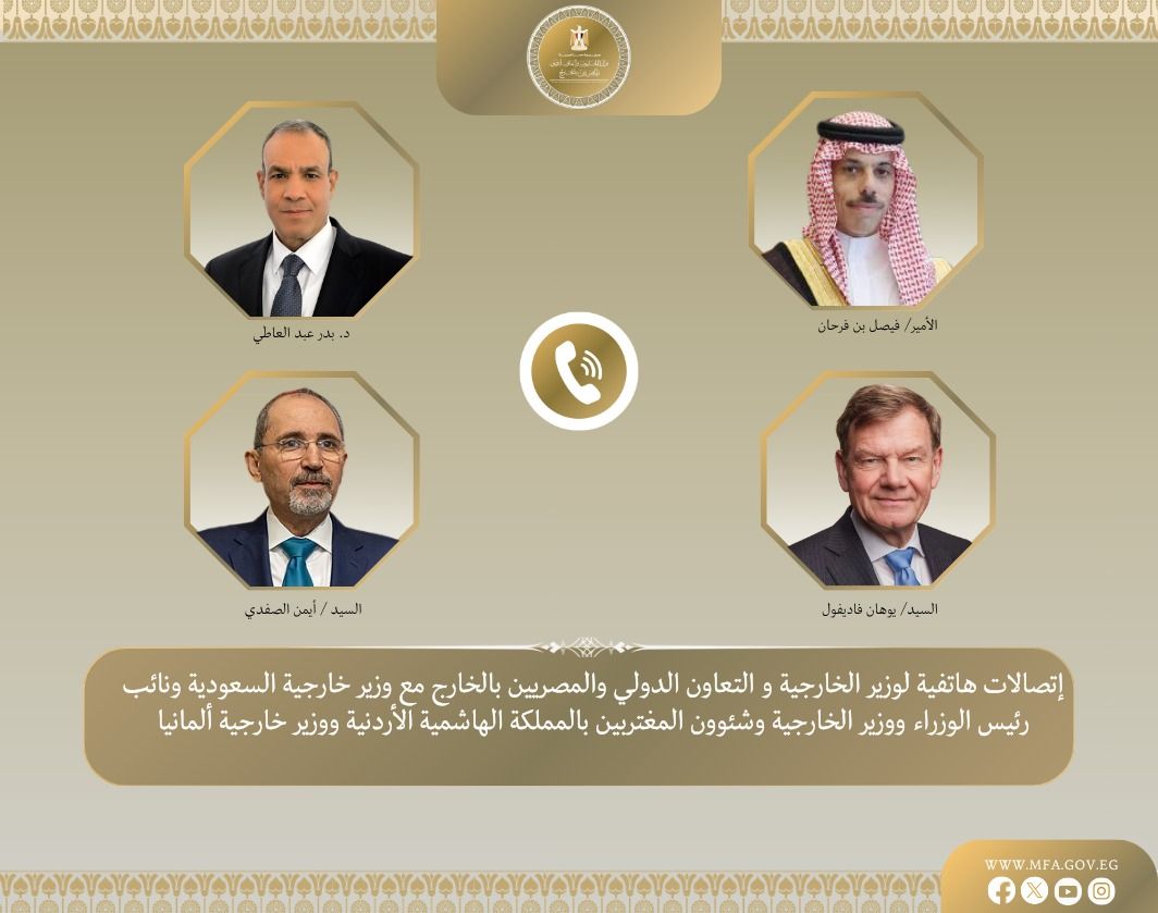وزير الخارجية: نقف إلى جنب دول الخليج والأردن في مواجهة أية تهديدات تمس أمنها وسيادتها