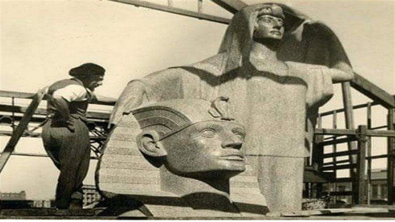 من الفلاح إلى أبو الهول.. رموز مصر في أعمال محمود مختار