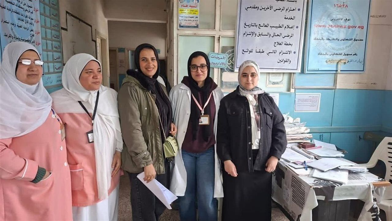 حملة تفتيشية على 26 وحدة صحية في دمياط